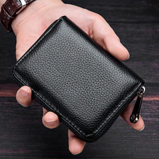 Fashion Wallet and Card Holder Black - Image 3